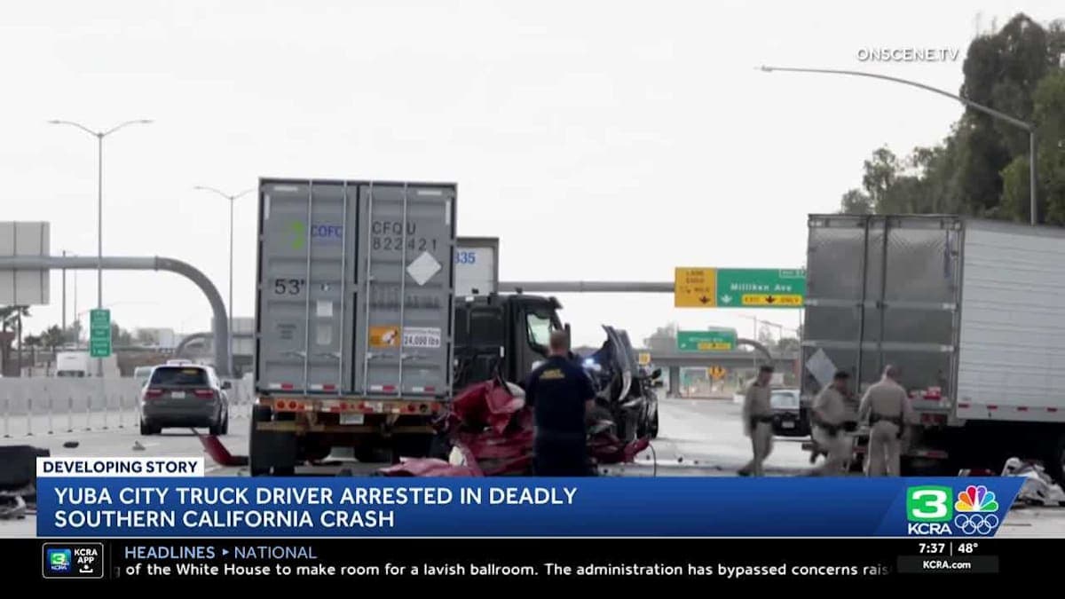 Big Rig Nightmare: Yuba City Driver's Crash Sparks Federal Investigation