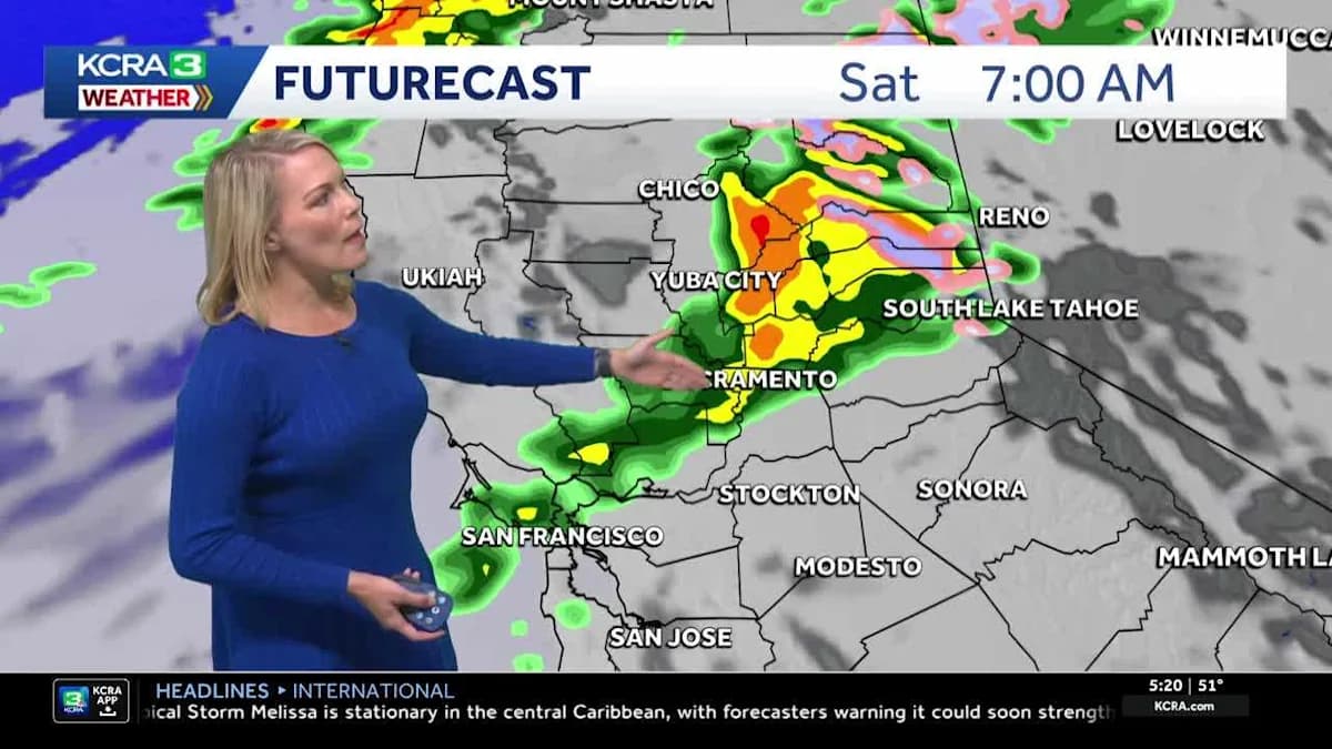 Rain, Rain, Don’t Go Away: Northern California's Wet Weekend Ahead!