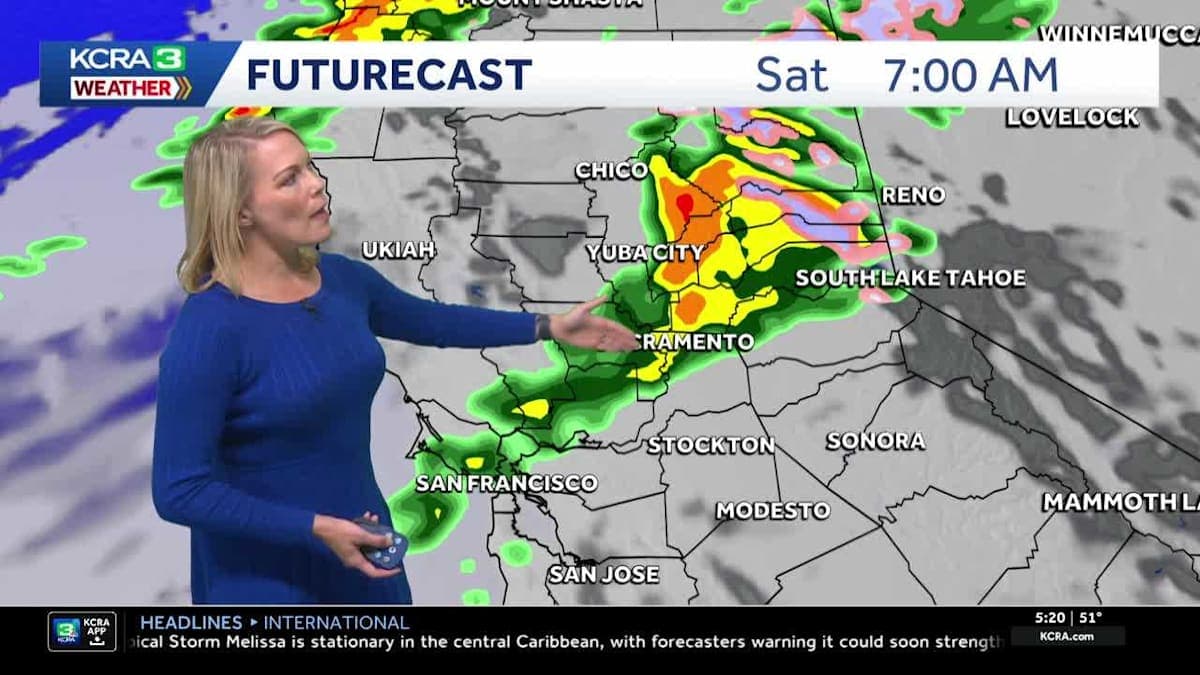 Rain, Rain, Don’t Go Away: Northern California's Wet Weekend Ahead!