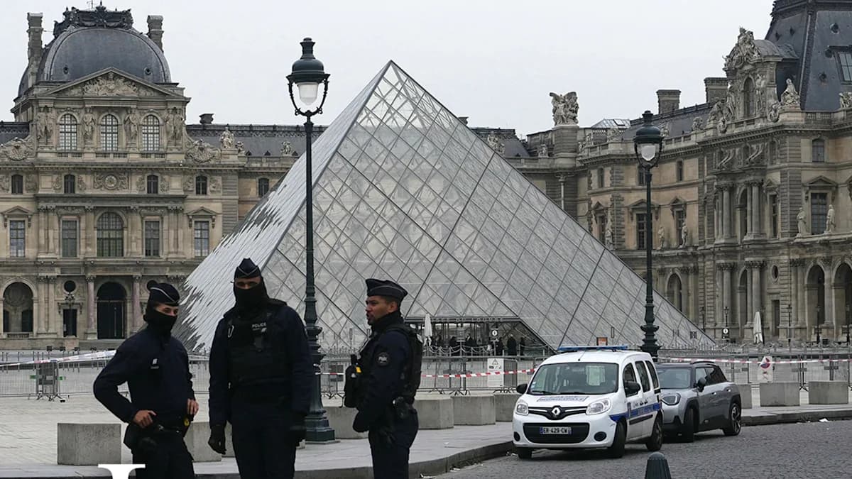 A Daring Heist at the Louvre: Crown Jewels Stolen in Under Eight Minutes!