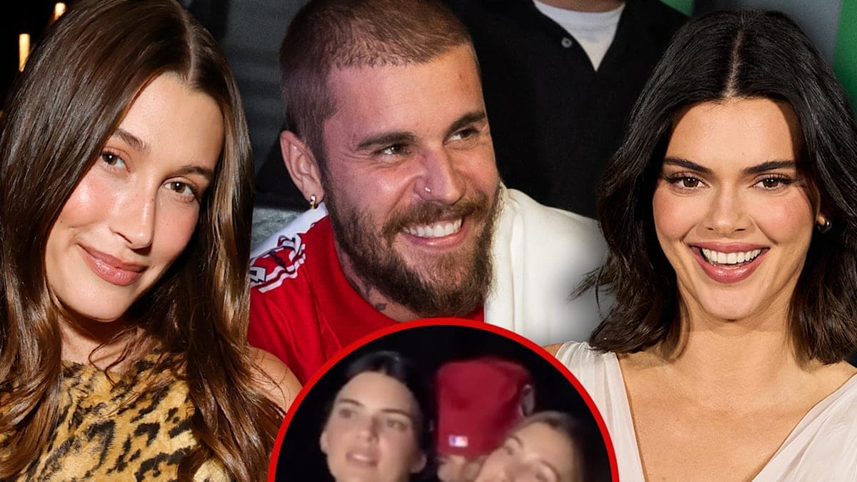 Star-Studded Hugs: Justin and Hailey Share a Moment with Kendall at Concert!