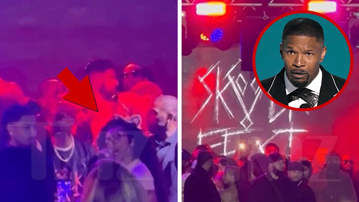 Flying Bottles and Fiery Reactions: Jamie Foxx’s Wild Weekend Unveiled!