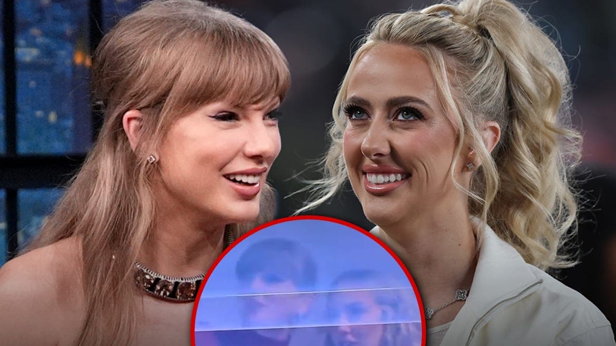 Touchdowns and Turtlenecks: Taylor Swift & Brittany Mahomes' Red Hot Game Day Style!