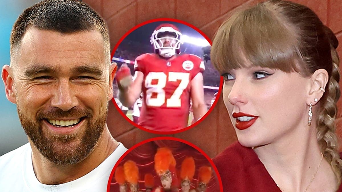 Did Travis Kelce Just Steal Taylor Swift's Dance Moves on the Field?