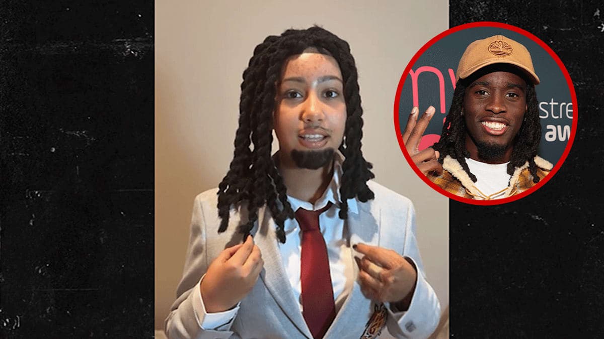 North West Pulls Off the Ultimate Halloween Transformation as Kai Cenat!