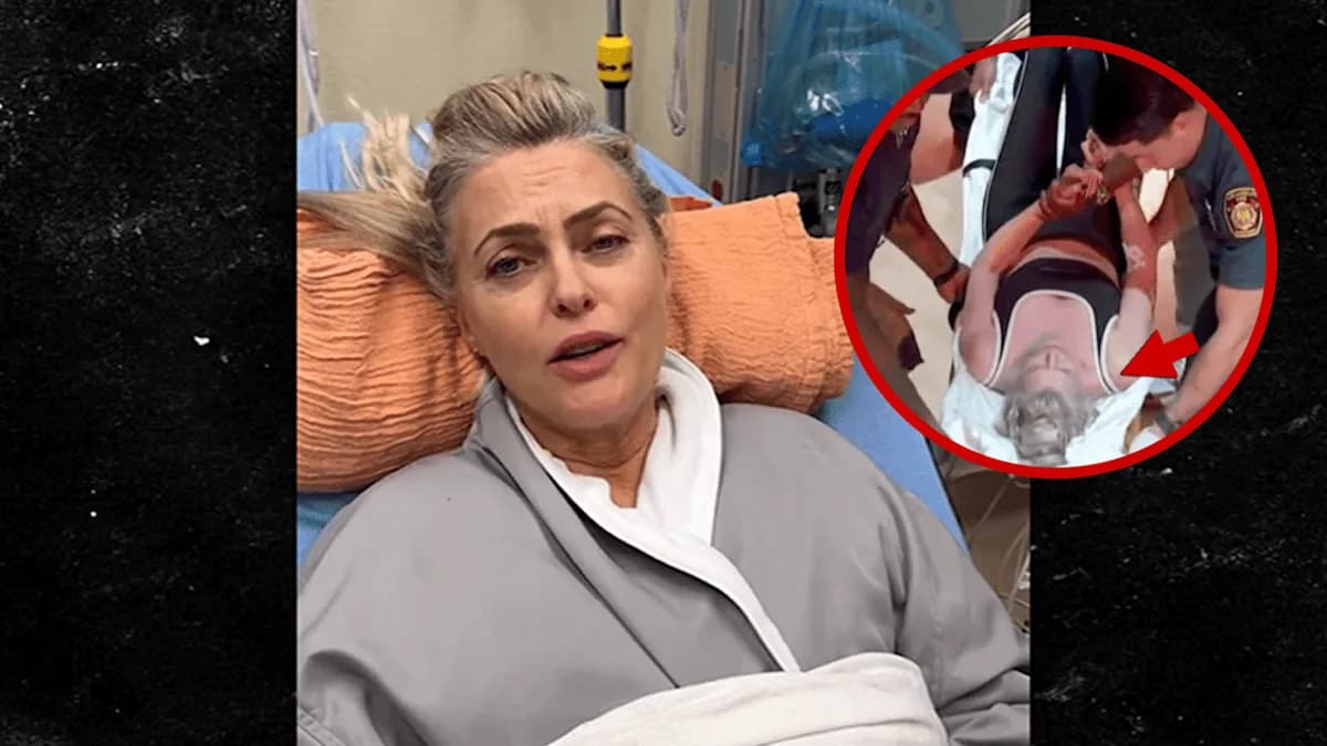 Dancing with Danger: Elaine Hendrix's Stretcher Exit Steals the Spotlight!