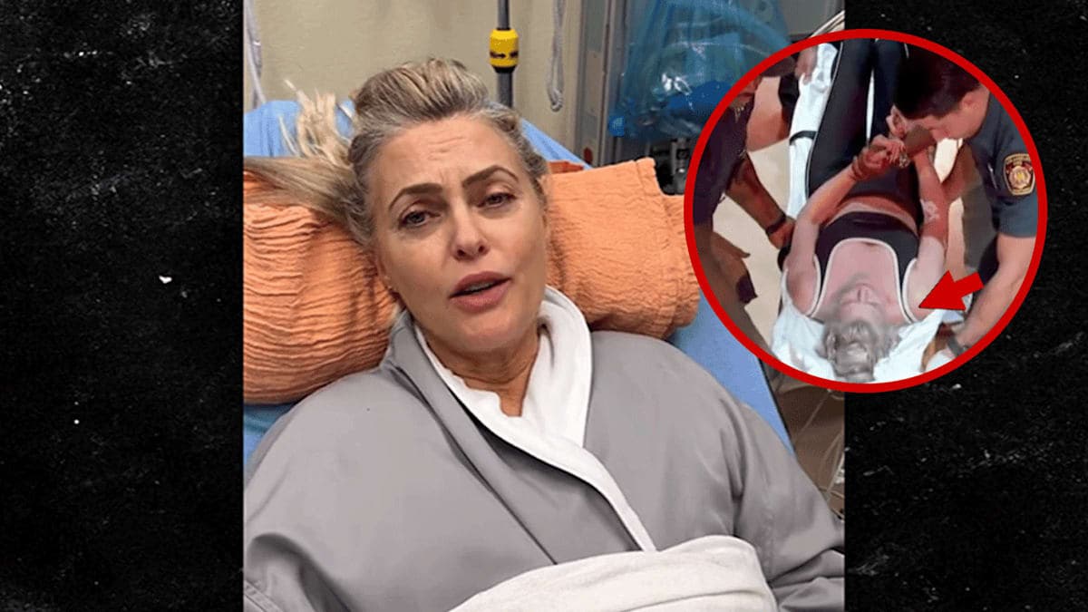 Dancing with Danger: Elaine Hendrix's Stretcher Exit Steals the Spotlight!