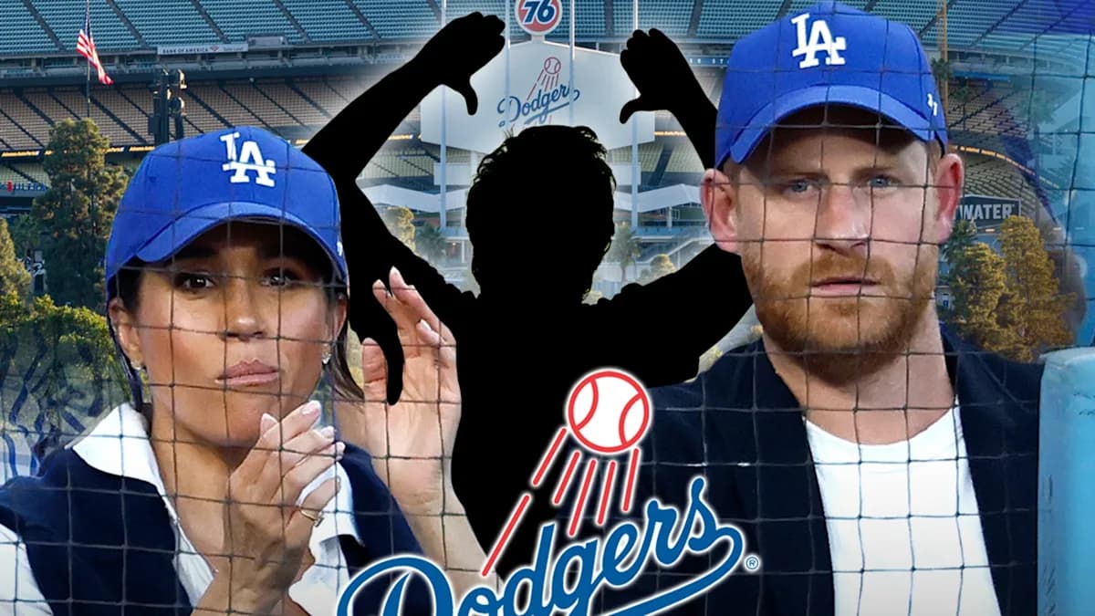 Dodgers Fans Give Meghan and Harry a Royal Boot!