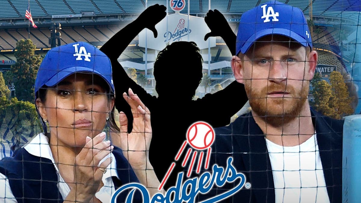 Dodgers Fans Give Meghan and Harry a Royal Boot!