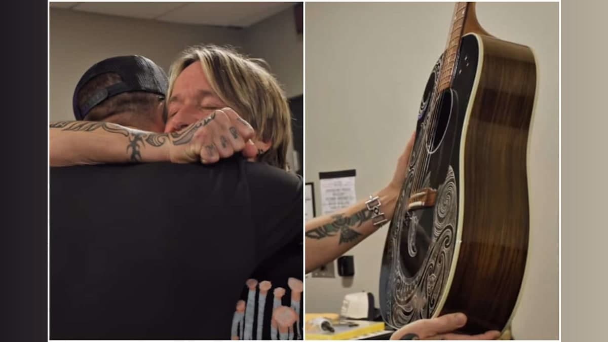 Keith Urban’s Emotional Surprise: A Guitar Gift That Strikes All the Right Chords!