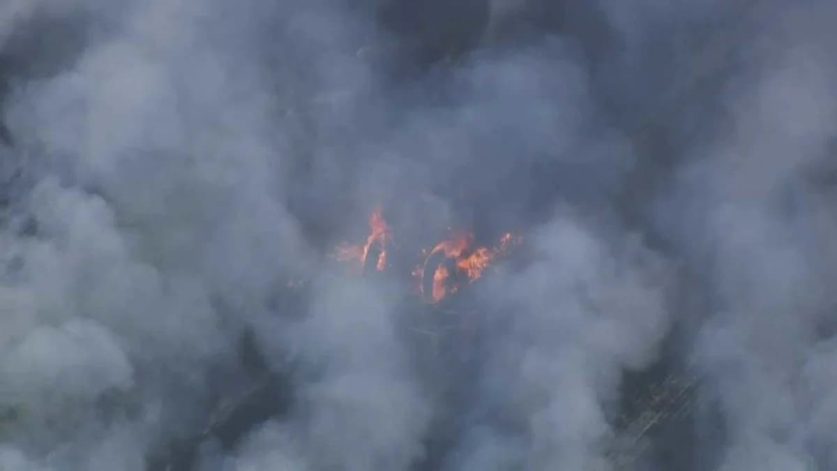 Smoke Signals: Knights Landing Fire Filling the Sky