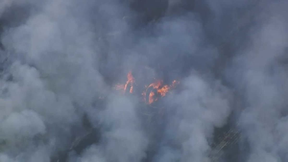 Smoke Signals: Knights Landing Fire Filling the Sky