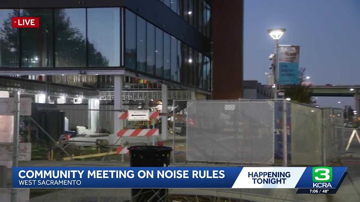 West Sacramento's Noise Dilemma: Can Peace and Party Coexist?