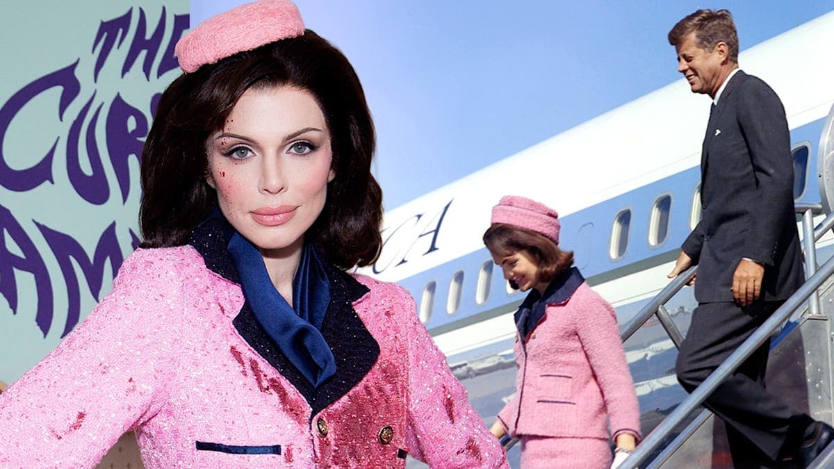 Julia Fox Channels Jackie Kennedy in Blood-Soaked Halloween Costume—Talk About a Jaw-Dropper!