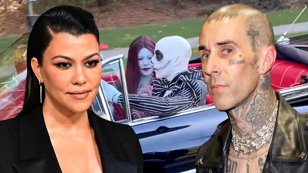 Kourtney Kardashian and Travis Barker Take Halloween to New Heights with a Spooktacular Twist!
