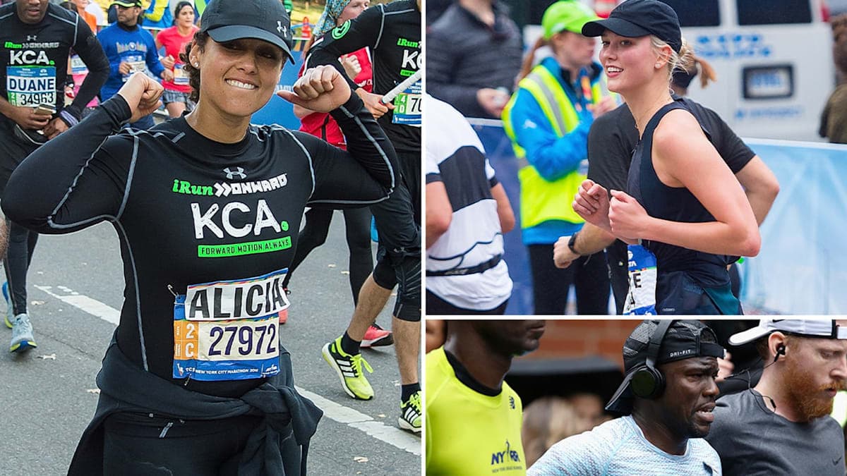 Stars Sweat Too: Celebrities Chase Glory at the NYC Marathon!