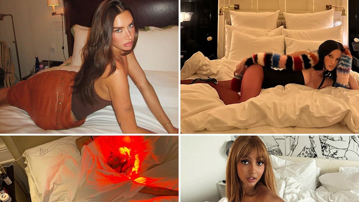 Wake Up to Beauty: Extra Sleep and Hotties in Bed!