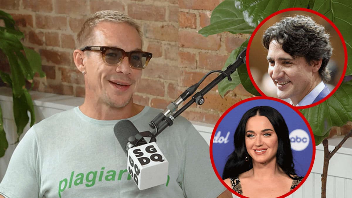Diplo Dishes: Kissing Katy Perry & Dating Trudeau?