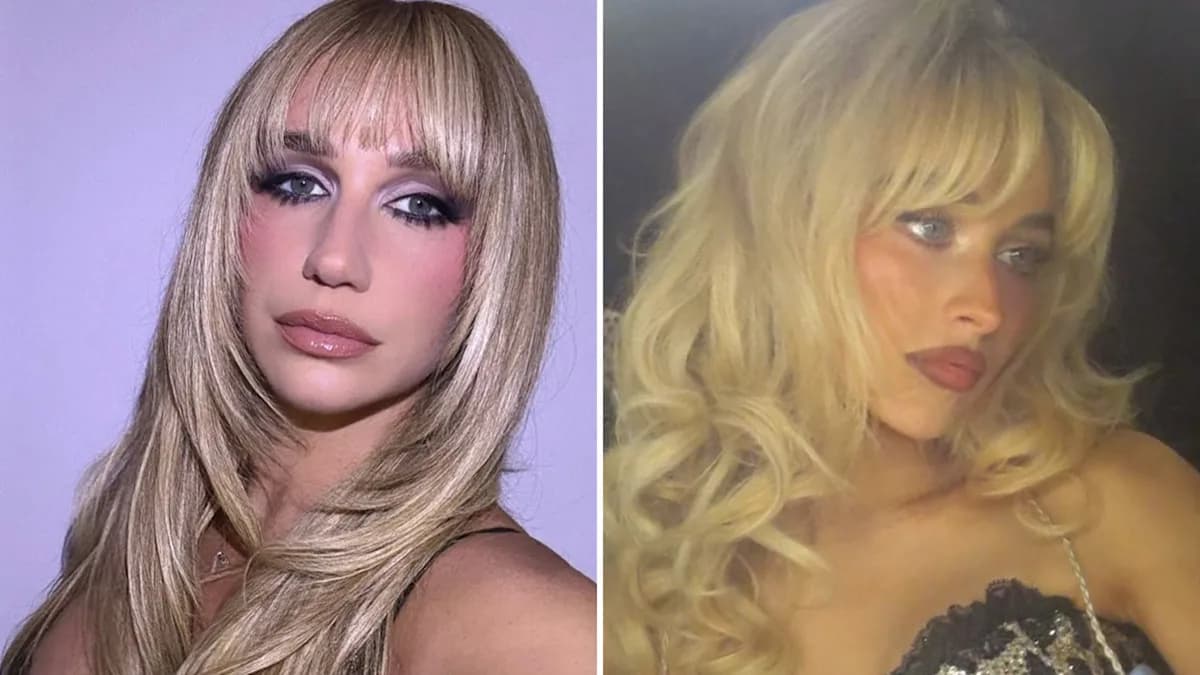 Blonde Ambition: Kesha vs. Sabrina Carpenter in the Ultimate Hair Showdown!