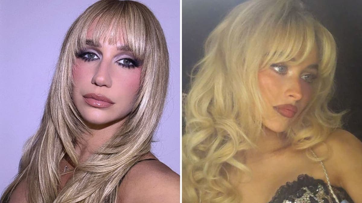 Blonde Ambition: Kesha vs. Sabrina Carpenter in the Ultimate Hair Showdown!