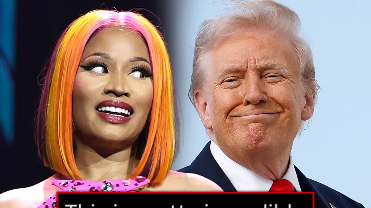 Nicki Minaj and Donald Trump: The Unlikely TikTok Duo You Didn't Know You Needed!