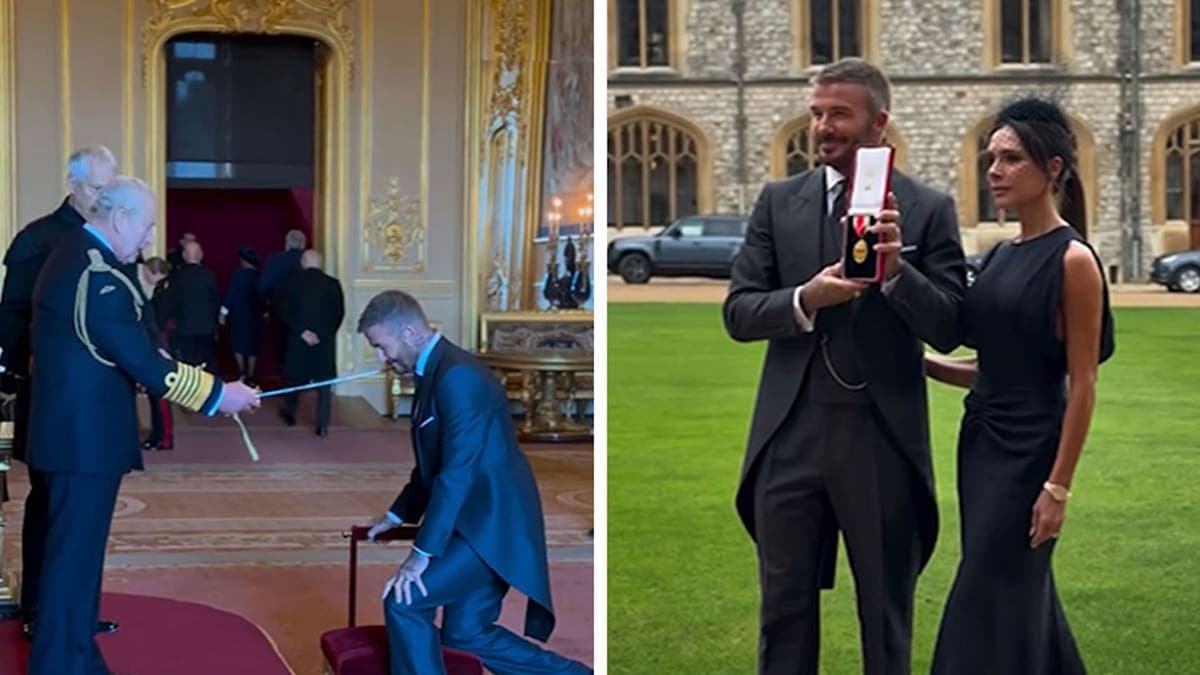 Sir David Beckham: From Soccer Star to Knight in Shining Armor