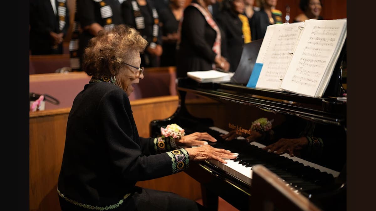 A Lifetime in Harmony: Celebrating Archalene Amos Martin's Musical Legacy!