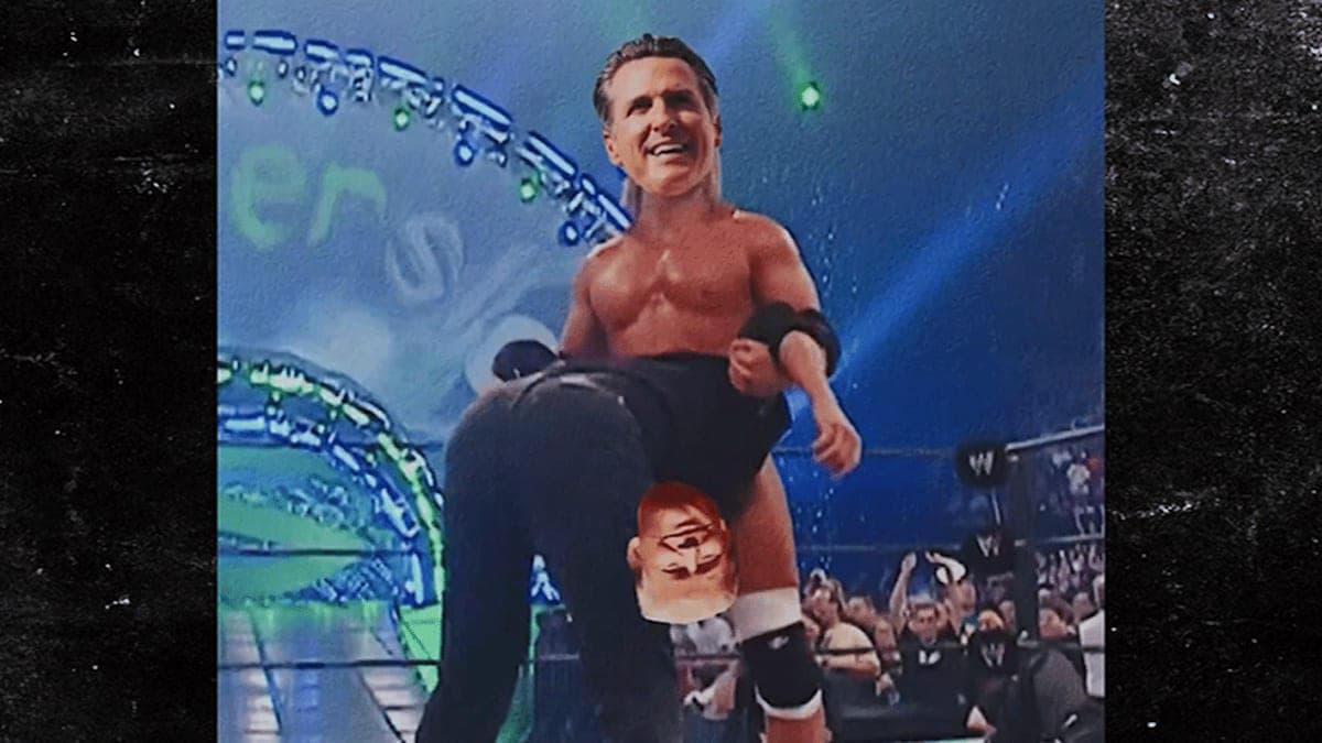 Gavin Newsom's Wrestling Meme: Politics Takes a Hilarious Takedown