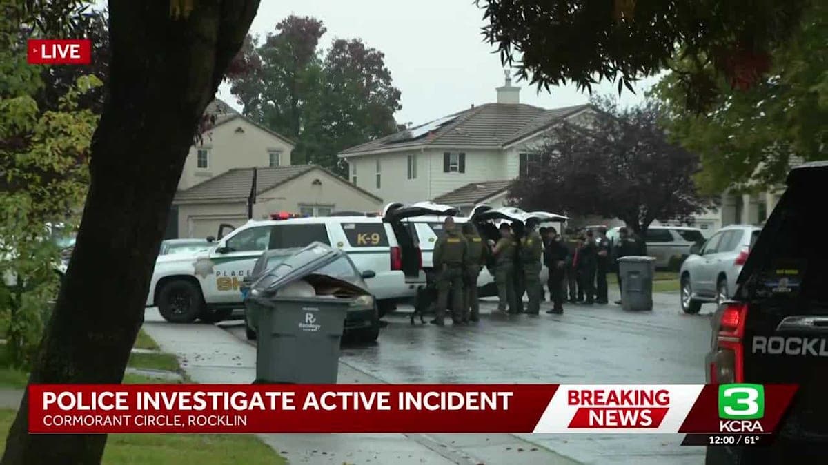 Police Activity in Rocklin - Not Your Usual Neighborhood Drama
