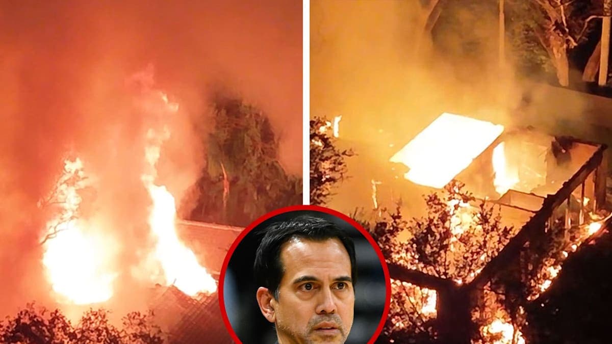 Miami Heat Coach's House Playbook Takes a Fiery Turn