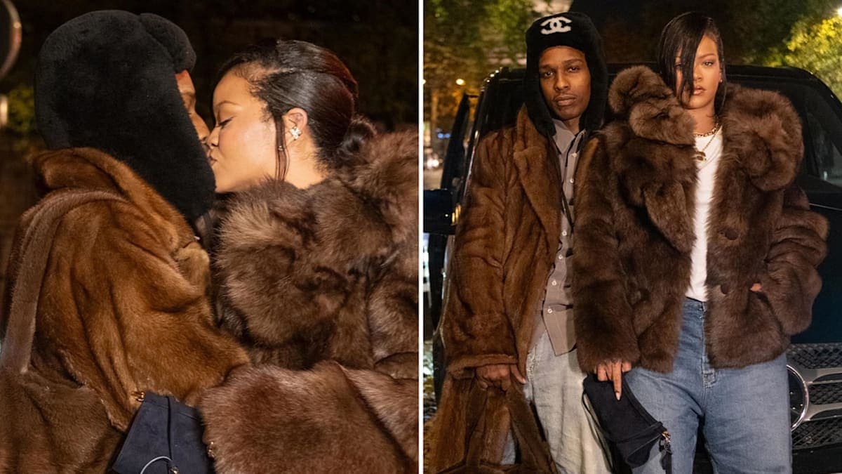 Rihanna and A$AP Rocky Turn Paris into Their Love Nest: Fur Coats and All!