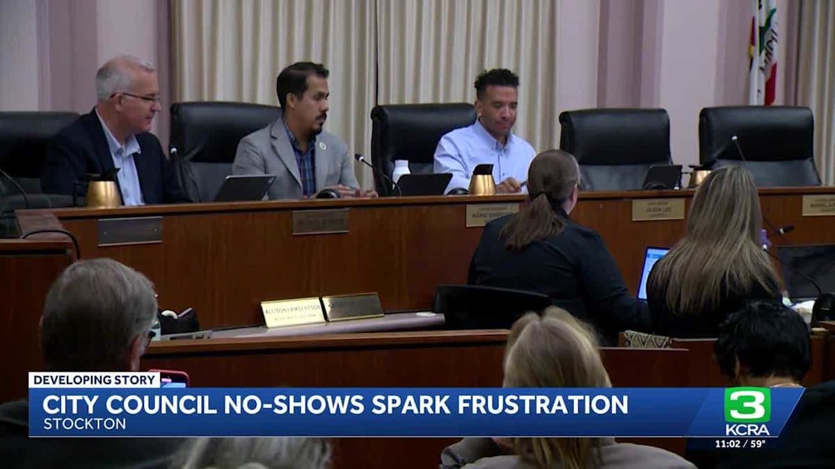 When the City Council Plays Hooky: Stockton's Meeting Drama Unfolds