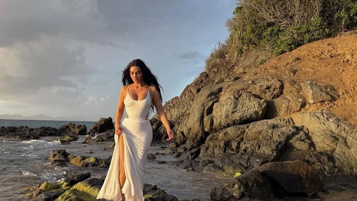 Kim Kardashian’s Beach Vibe: Soothing Storm Before the Bar Exam Results