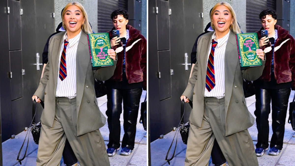 Can You Spot the Difference? Hayley Kiyoko Challenges Fans in NYC!