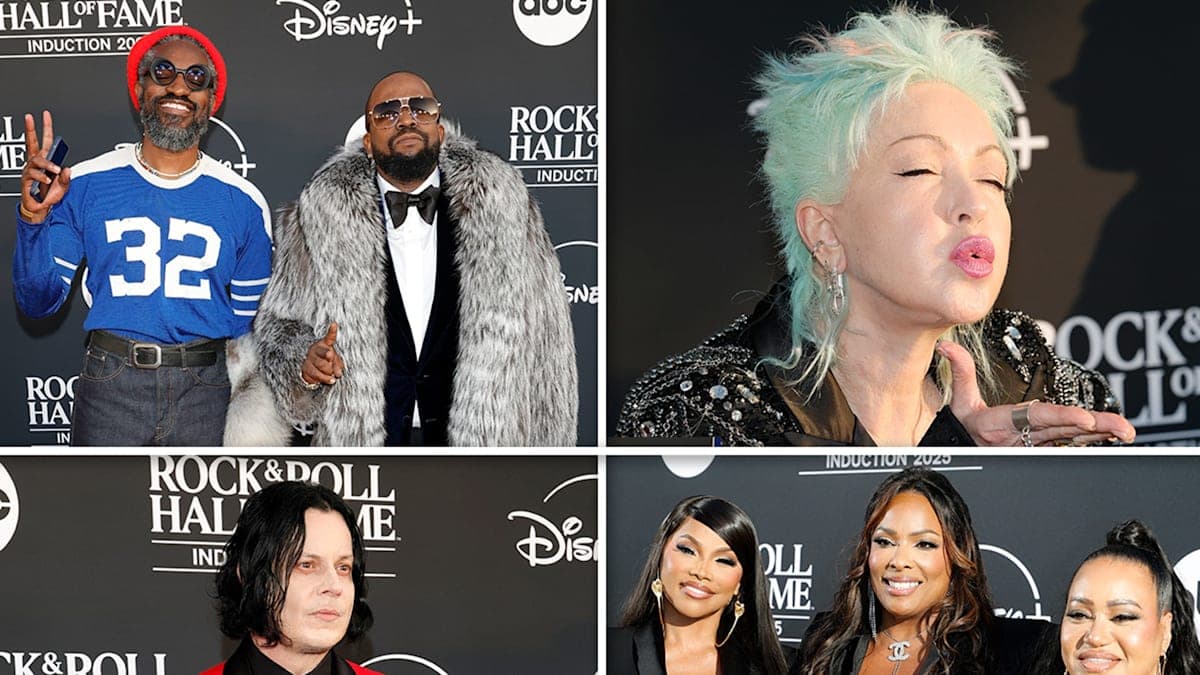 Rock ‘n’ Roll Royalty: Cyndi Lauper and Outcast Steal the Show at the 2025 Induction Ceremony!