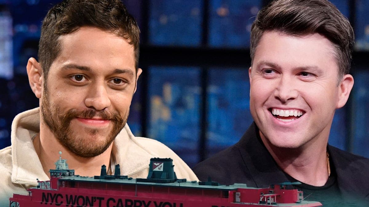 Pete Davidson and Colin Jost’s Staten Island Ferry Fiasco: A Hilarious Comedy Voyage!