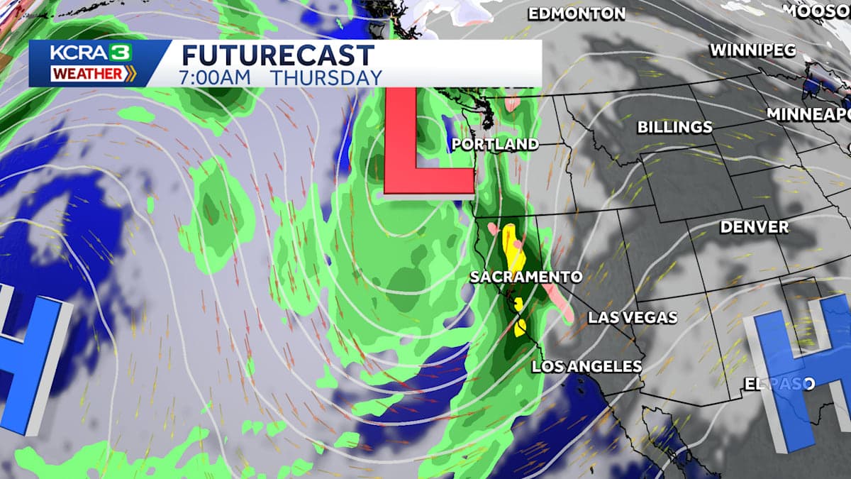 Rain, Snow, and Wind: Northern California's Impact Day Turns the Weather Upside Down!