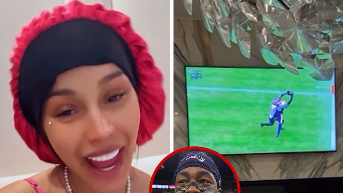 Cardi B Goes Wild Over Stefon Diggs' Touchdown—And There's Baby News!