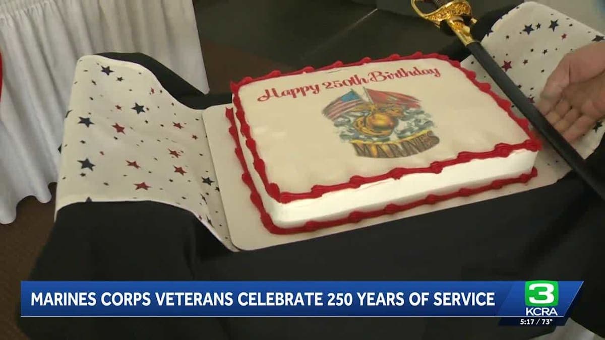 250 Years of Service: Cake, Camaraderie, and a Whole Lot of Marine Pride!