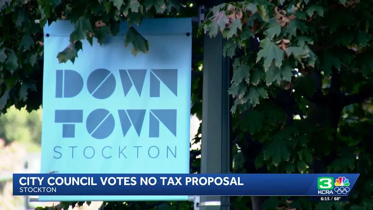 Downtown Drama: Will Stockton's Tax Plan Sink or Swim?