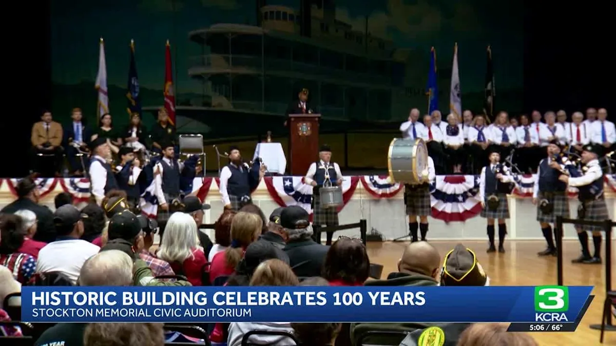 A Century of Honor: Stockton's Auditorium Celebrates Veterans Day in Style