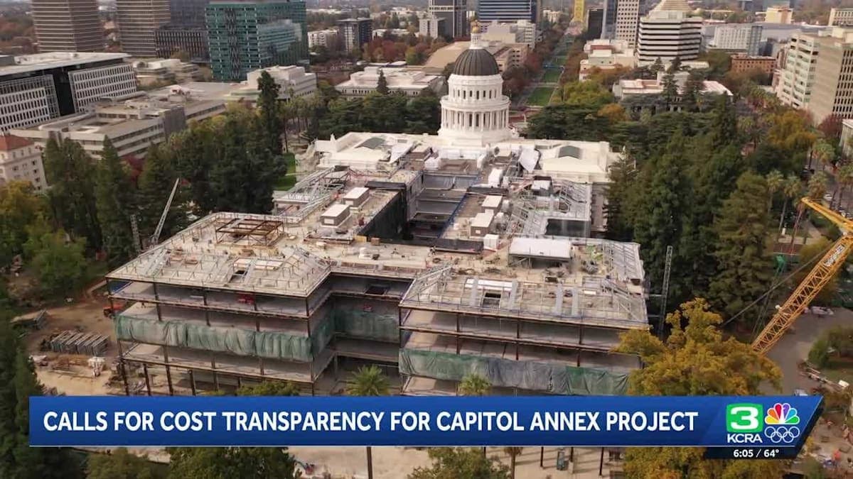 California's Secret Bill: What’s Really Happening with the Capitol Annex Costs?