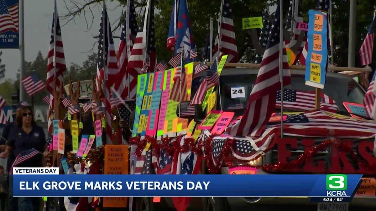 Service Never Ends: Elk Grove Veterans Day Parade Highlights Ongoing Sacrifice