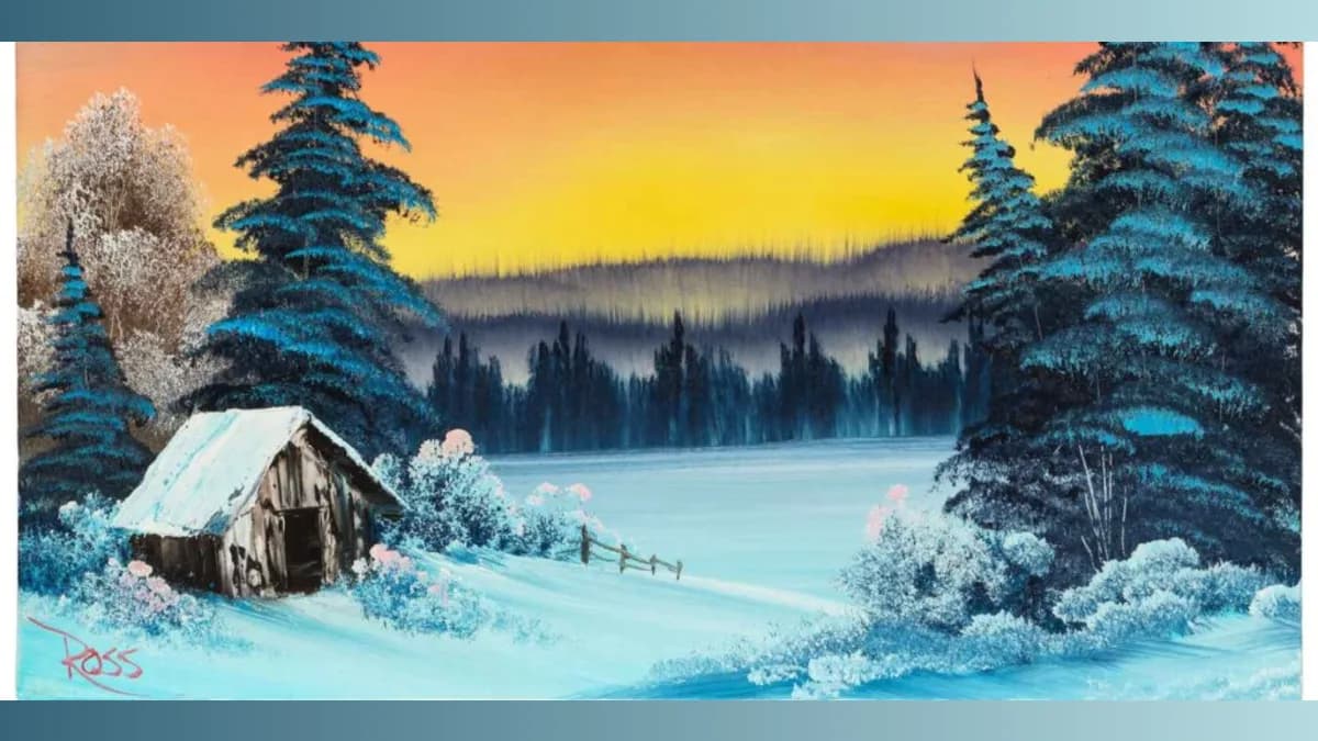 Bob Ross Paintings Sell for $600K—Discover the Auction That’s Reviving His Legacy!