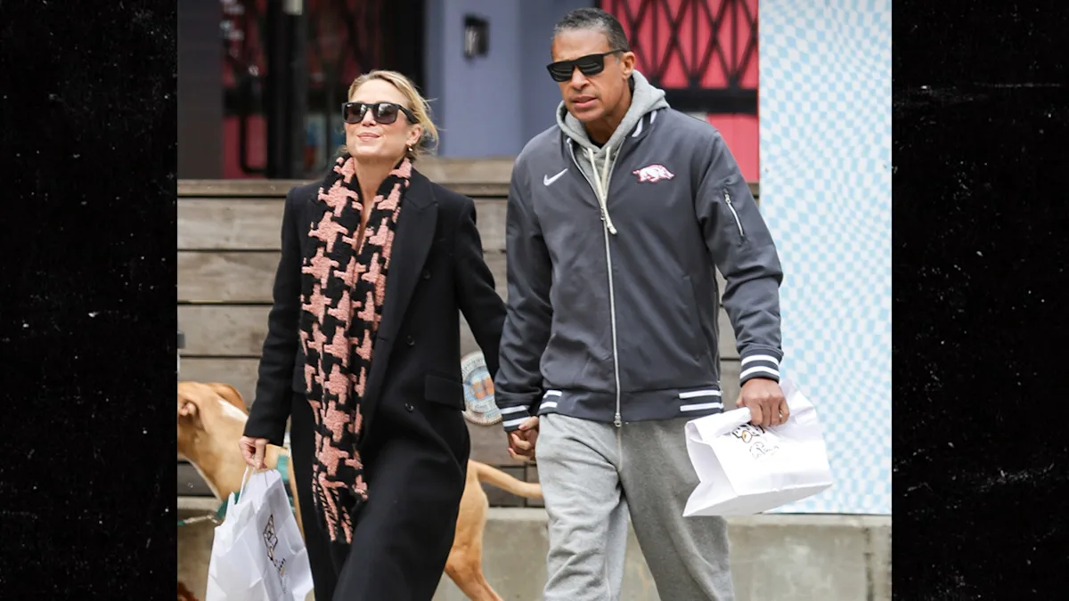 Love in the Spotlight: Amy Robach & T.J. Holmes Shine with Engagement Bliss