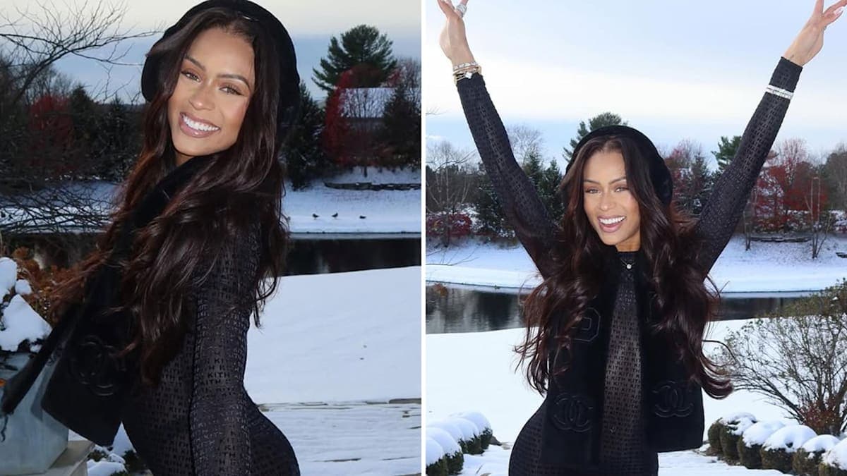 Jilly Anais Turns Heads in the Snow: A Fashion Statement to Remember!