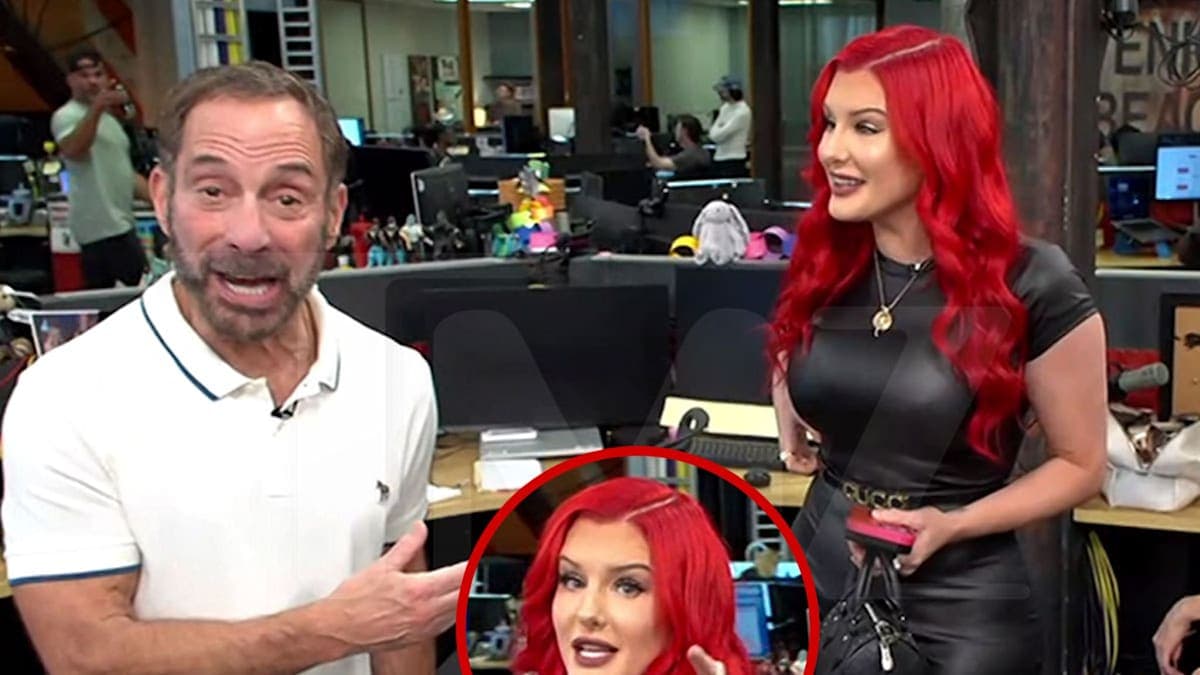 Justina Valentine Freestyles and Sparks Laughter in the TMZ Newsroom!