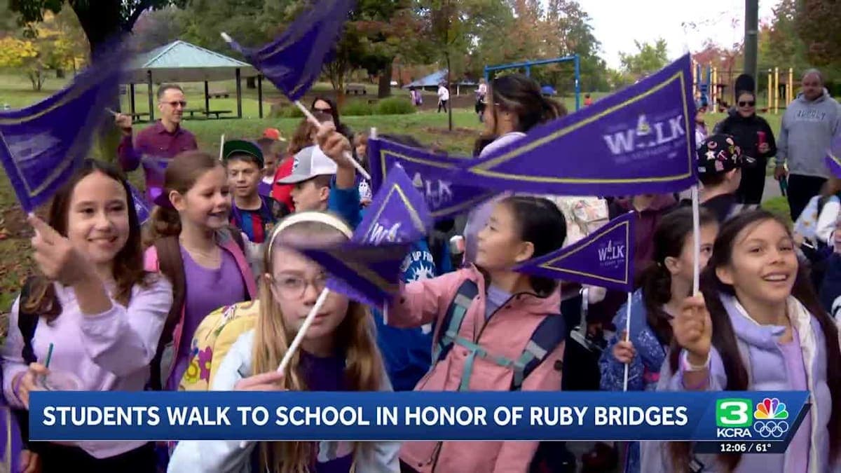 Walking for Equality: Folsom Students Honor Ruby Bridges in Powerful Tribute