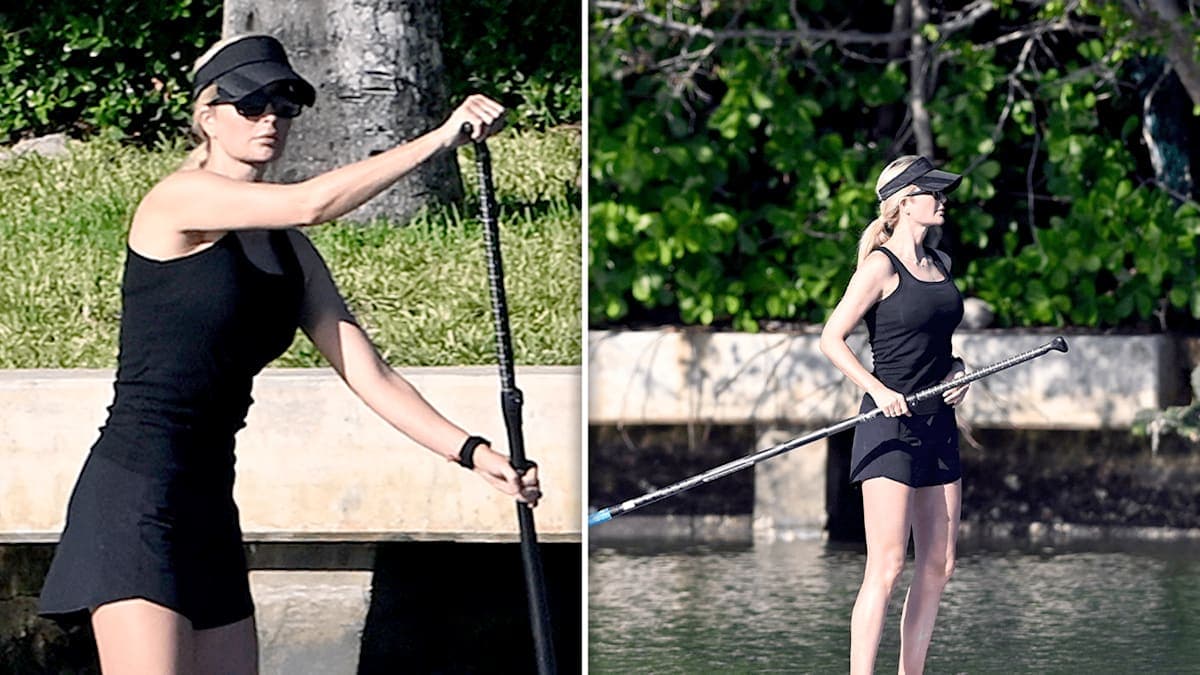 Ivanka Trump Steals the Show on a Solo Paddleboarding Adventure in Florida!