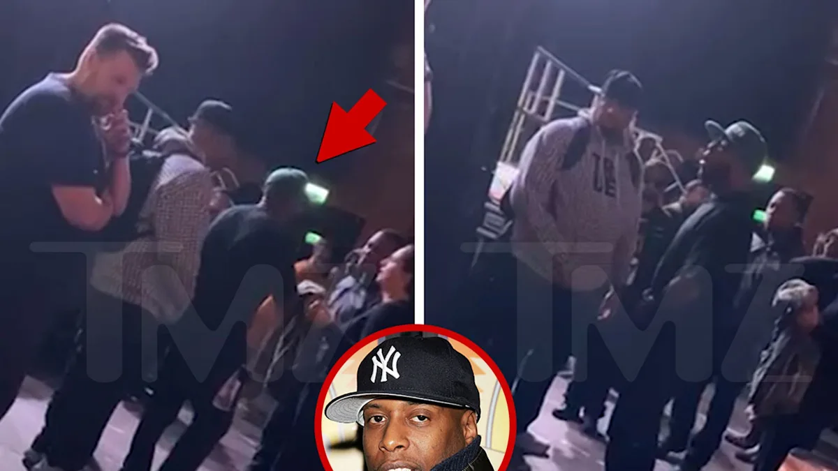 Talib Kweli's Backstage Showdown: Security Takes on the Artist, But Who's Really in Charge?